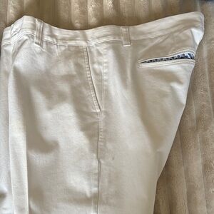 Classic White Men's Chinos